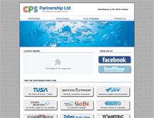 Tablet Screenshot of cpspartnership.co.uk